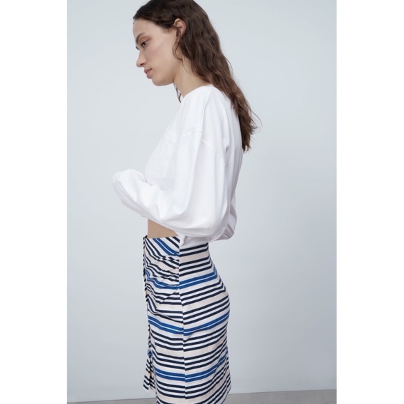 NWT‎ Zara Combination Cut Out Dress Size Medium - Picture 5 of 13